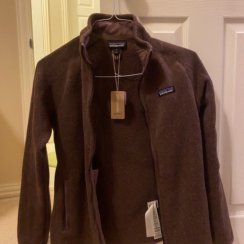 Patagonia Better Sweater Full Zip in Dusky Brown S